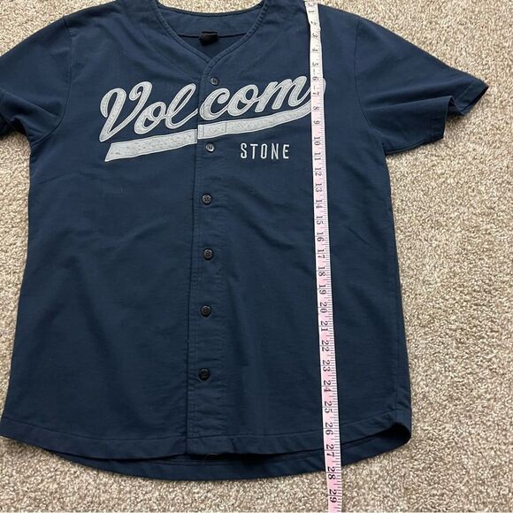 Retro Volcom Baseball Jersey Men's M - Picture 5 of 6